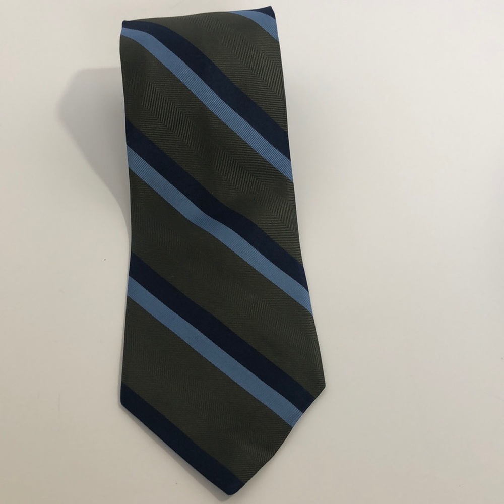 Aspen Tommy Hilfiger Blue and Green Regimental Tie